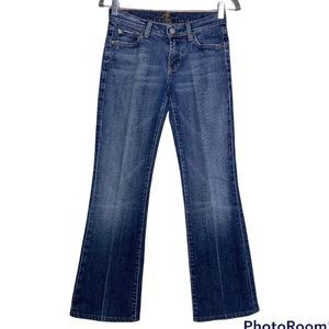7 for All Mankind Bootcut Jeans Sz 25
